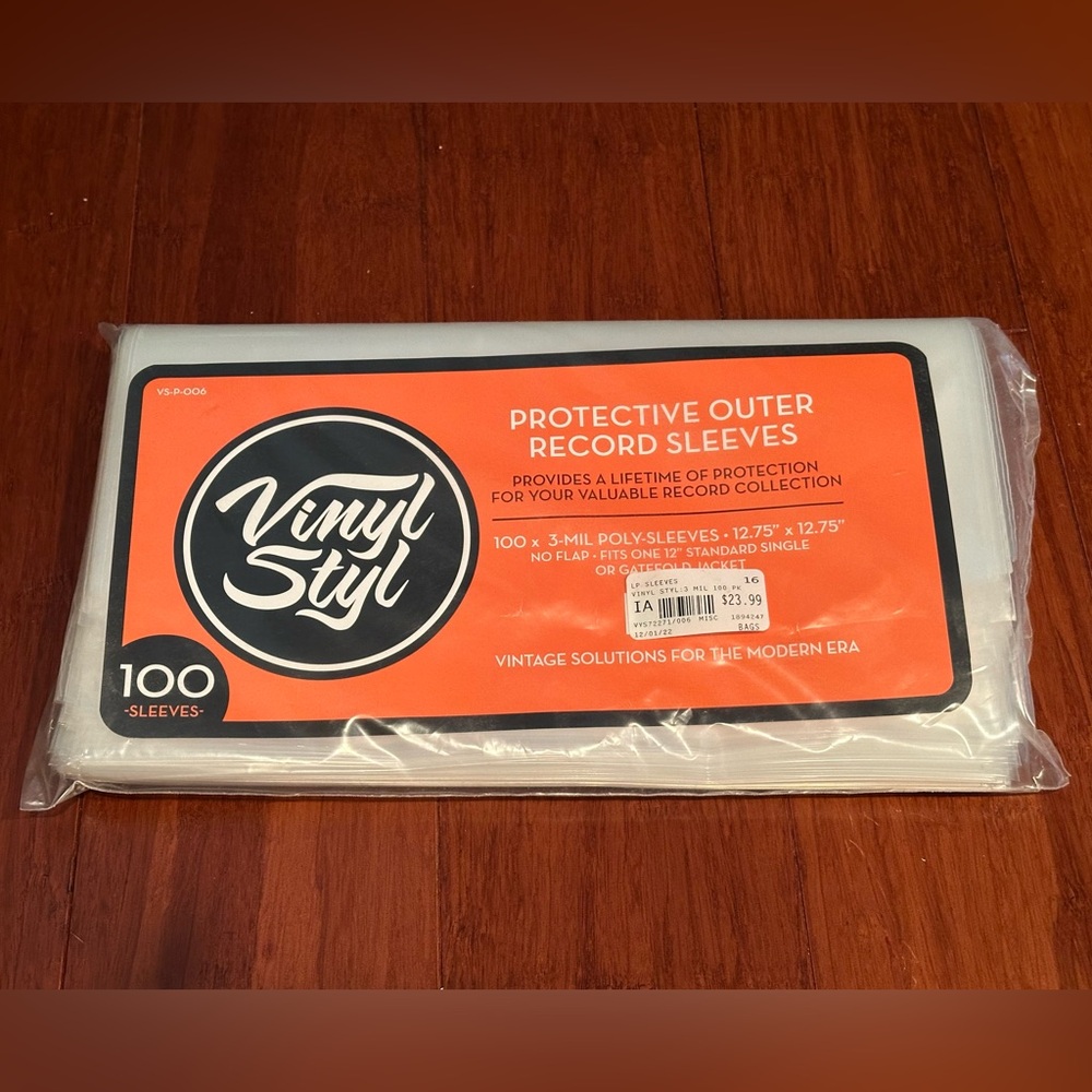 Vinyl Styl Protective Outer Record Sleeves